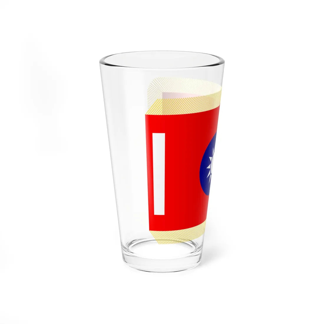 ROCA School Flag (China) Pint Glass 16oz - Go Mug Yourself