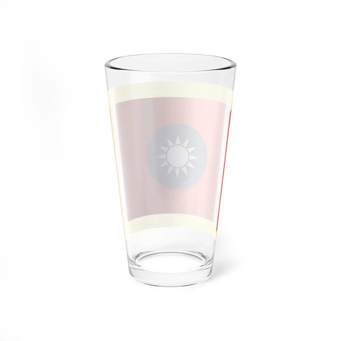 ROCA School Flag (China) Pint Glass 16oz - Go Mug Yourself