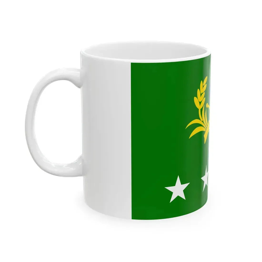 ROCA Senior Generals Flag 1958 (China) White Coffee Mug - Go Mug Yourself