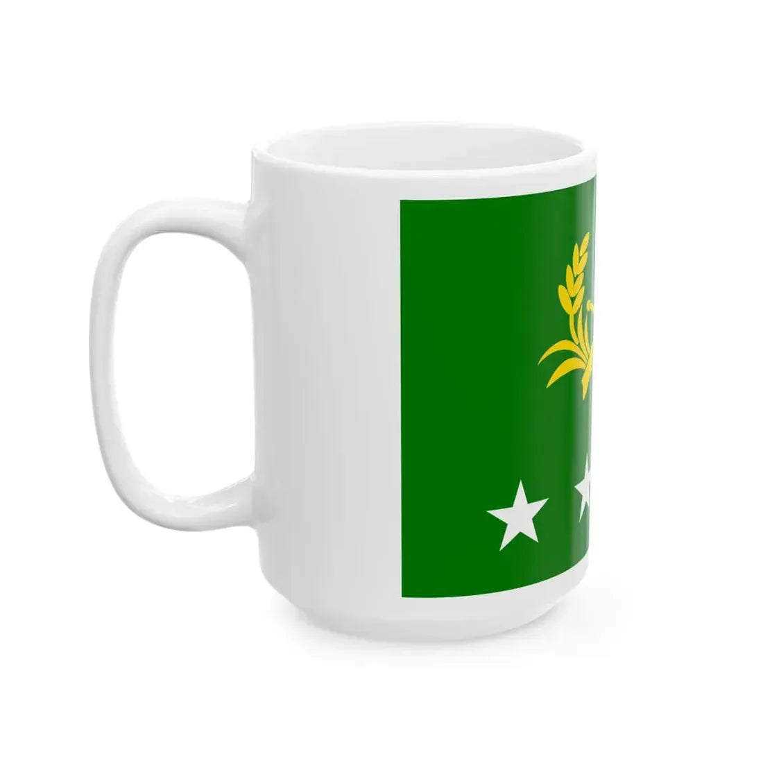 ROCA Senior Generals Flag 1958 (China) White Coffee Mug - Go Mug Yourself