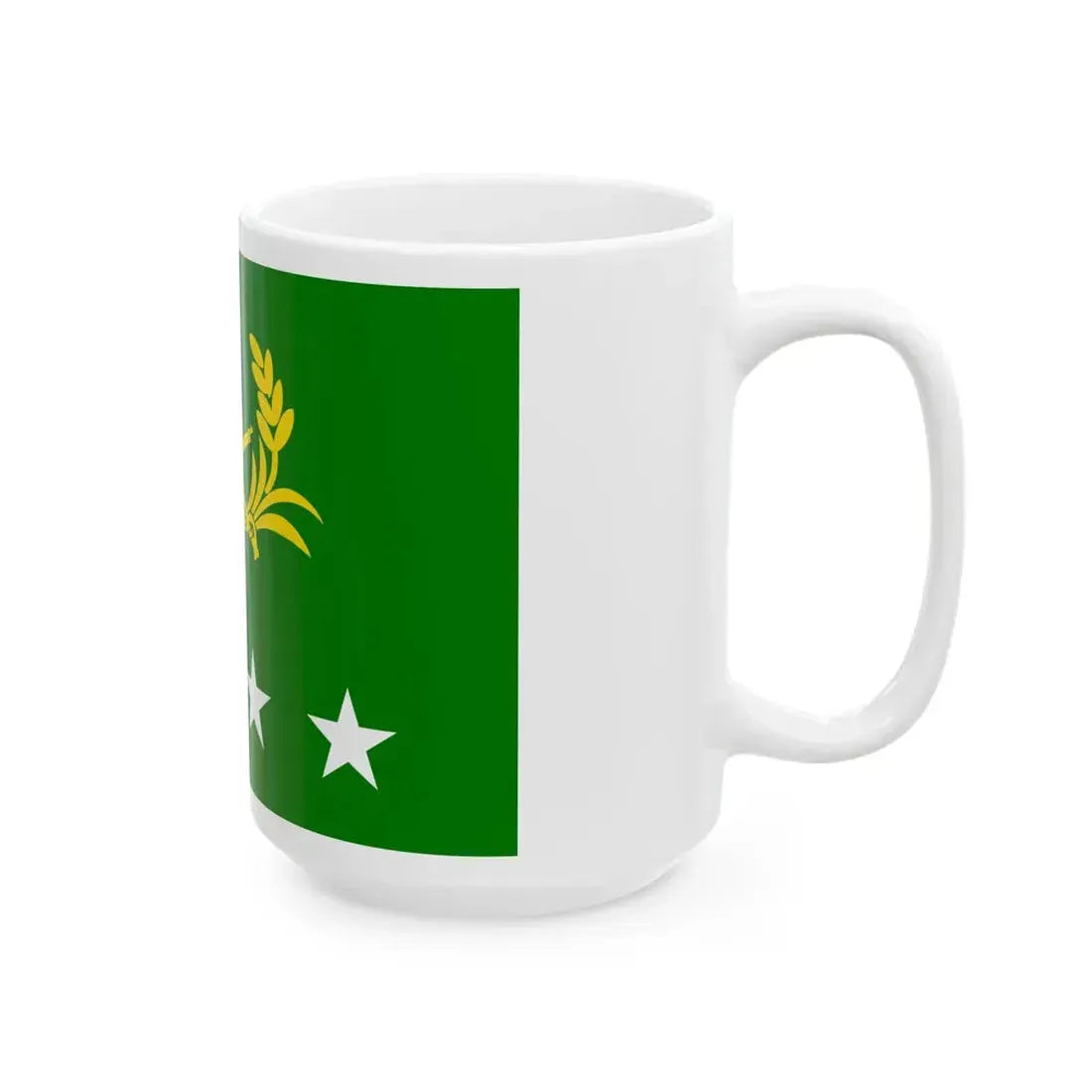 ROCA Senior Generals Flag 1958 (China) White Coffee Mug - Go Mug Yourself