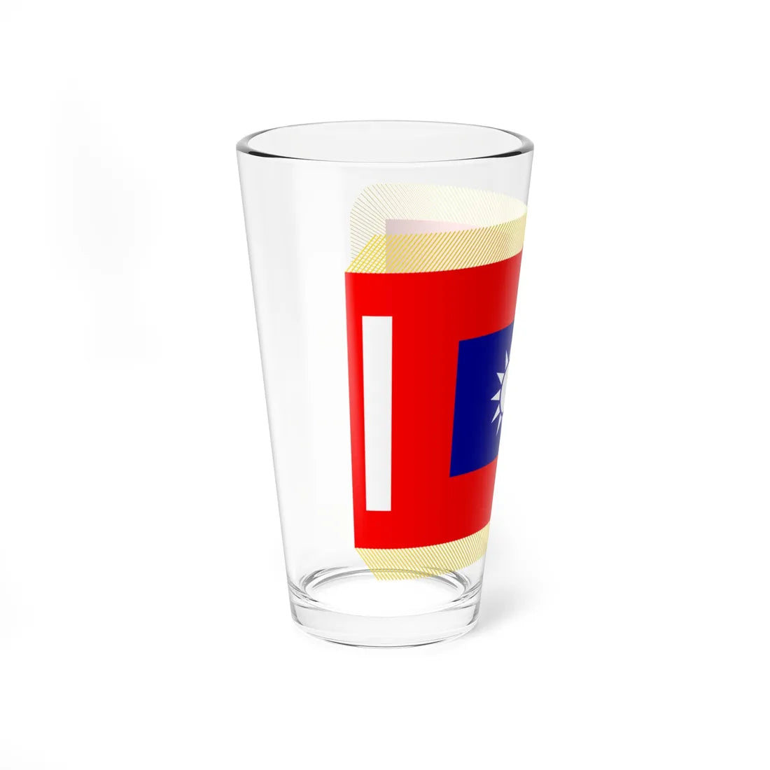 ROCA Unit Flag (China) Pint Glass 16oz - Go Mug Yourself
