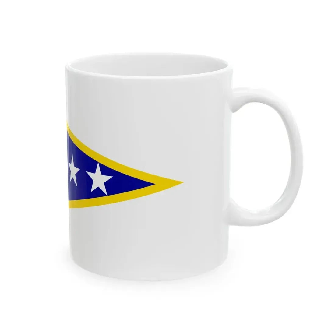 ROCAF Colonels Flag 1948 (China) White Coffee Mug - Go Mug Yourself