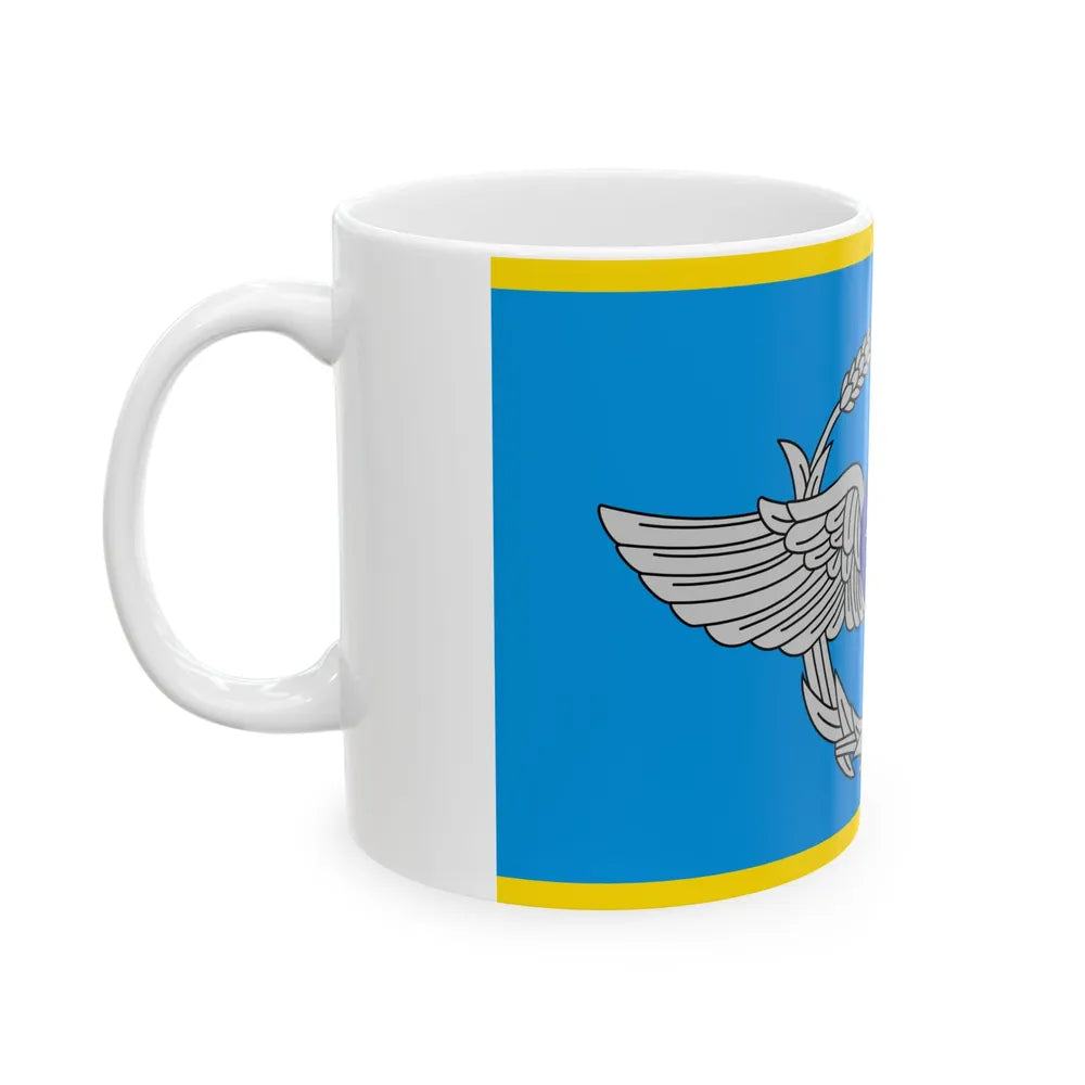 ROCAF Deputy Commander-in-Chiefs Flag (China) White Coffee Mug - Go Mug Yourself