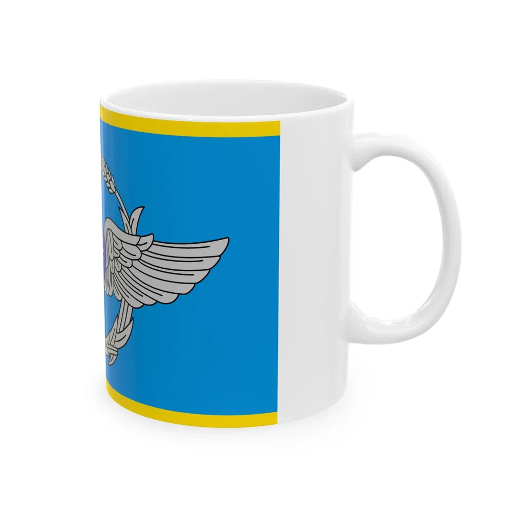 ROCAF Deputy Commander-in-Chiefs Flag (China) White Coffee Mug - Go Mug Yourself