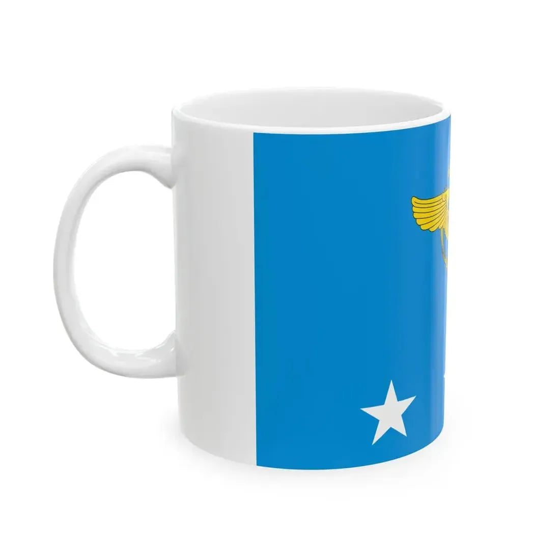 ROCAF Generals Flag 1962 (China) White Coffee Mug - Go Mug Yourself