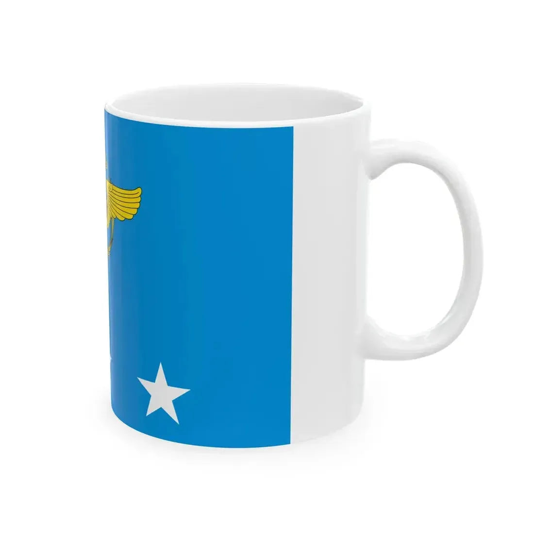 ROCAF Generals Flag 1962 (China) White Coffee Mug - Go Mug Yourself