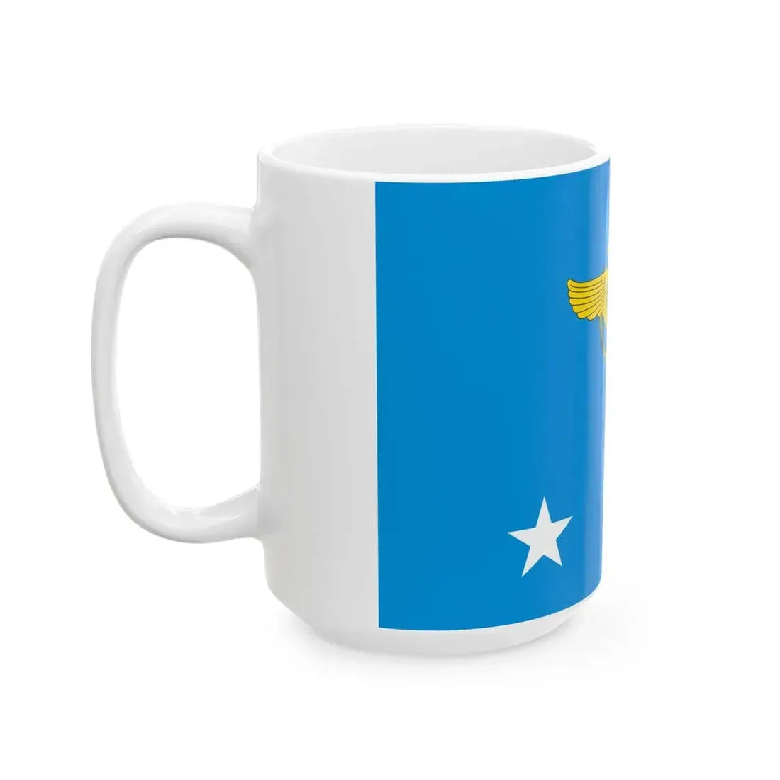 ROCAF Generals Flag 1962 (China) White Coffee Mug - Go Mug Yourself