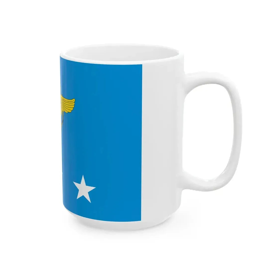 ROCAF Generals Flag 1962 (China) White Coffee Mug - Go Mug Yourself
