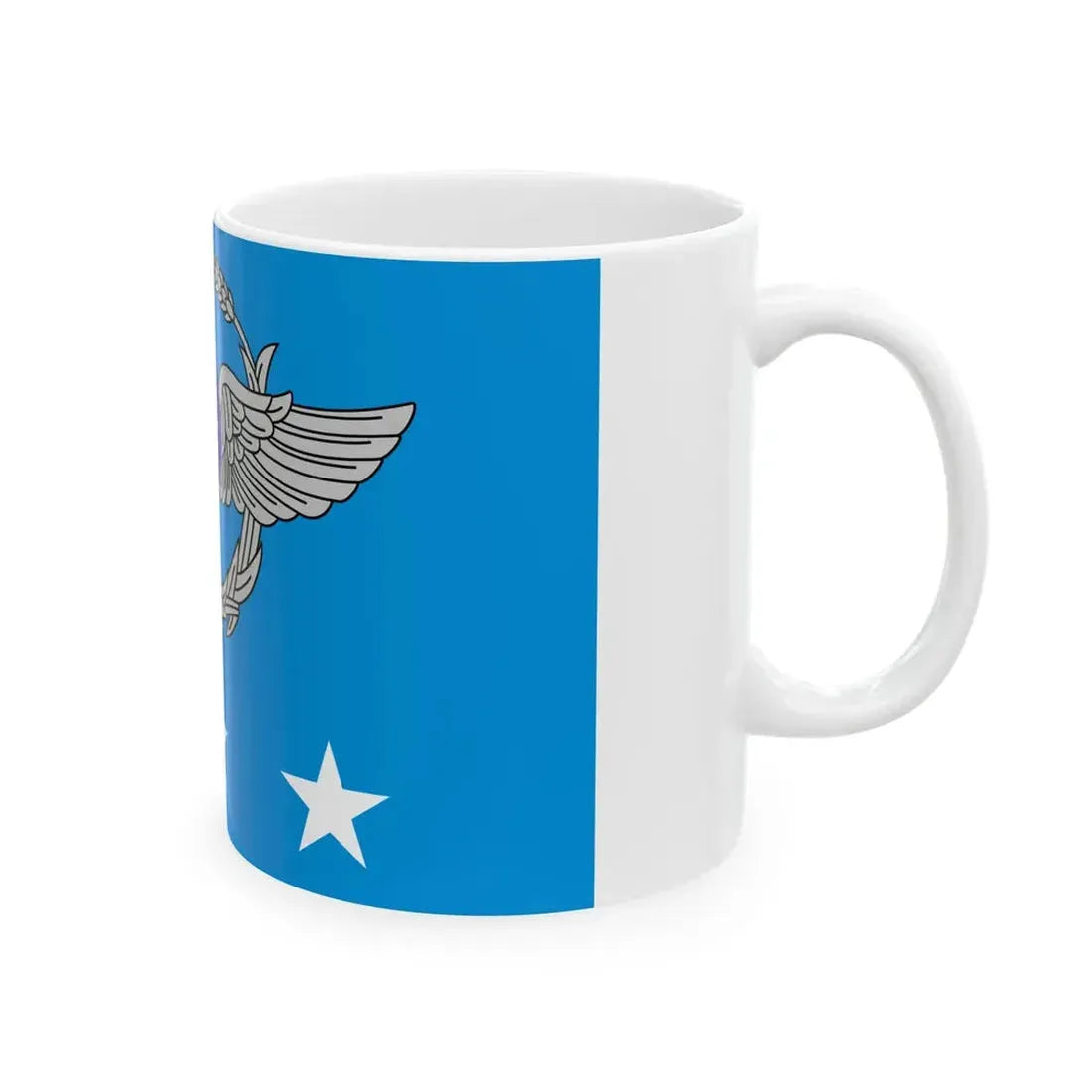 ROCAF Generals Flag 1981 (China) White Coffee Mug - Go Mug Yourself