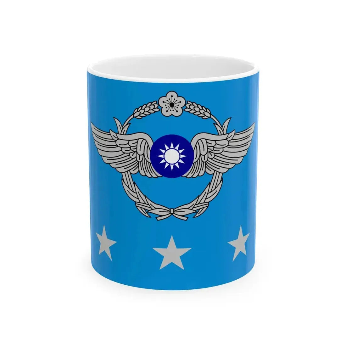 ROCAF Generals Flag (China) White Coffee Mug 11oz - Go Mug Yourself