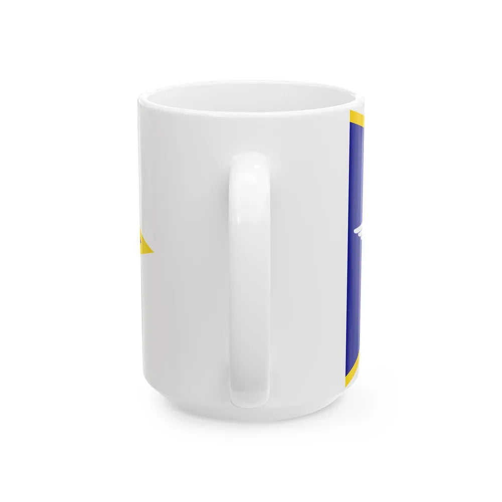 ROCAF Lieutenant Colonels Flag 1948 (China) White Coffee Mug - Go Mug Yourself