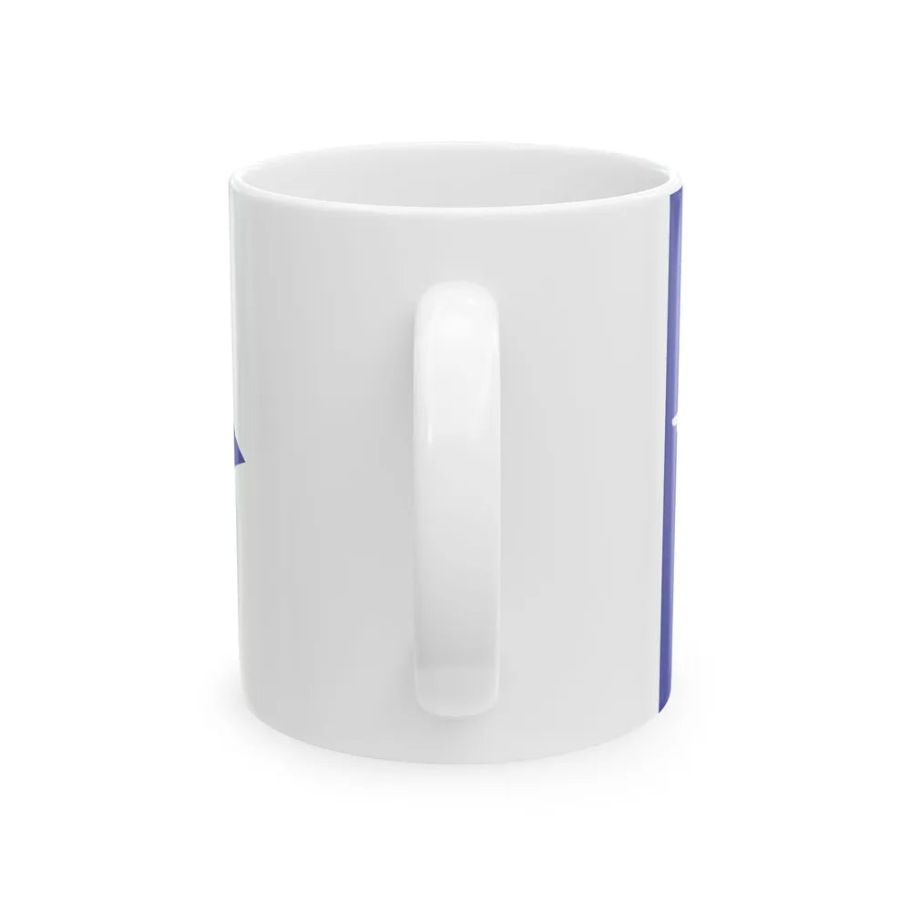 ROCAF Lieutenant Colonels Flag 1958 (China) White Coffee Mug - Go Mug Yourself