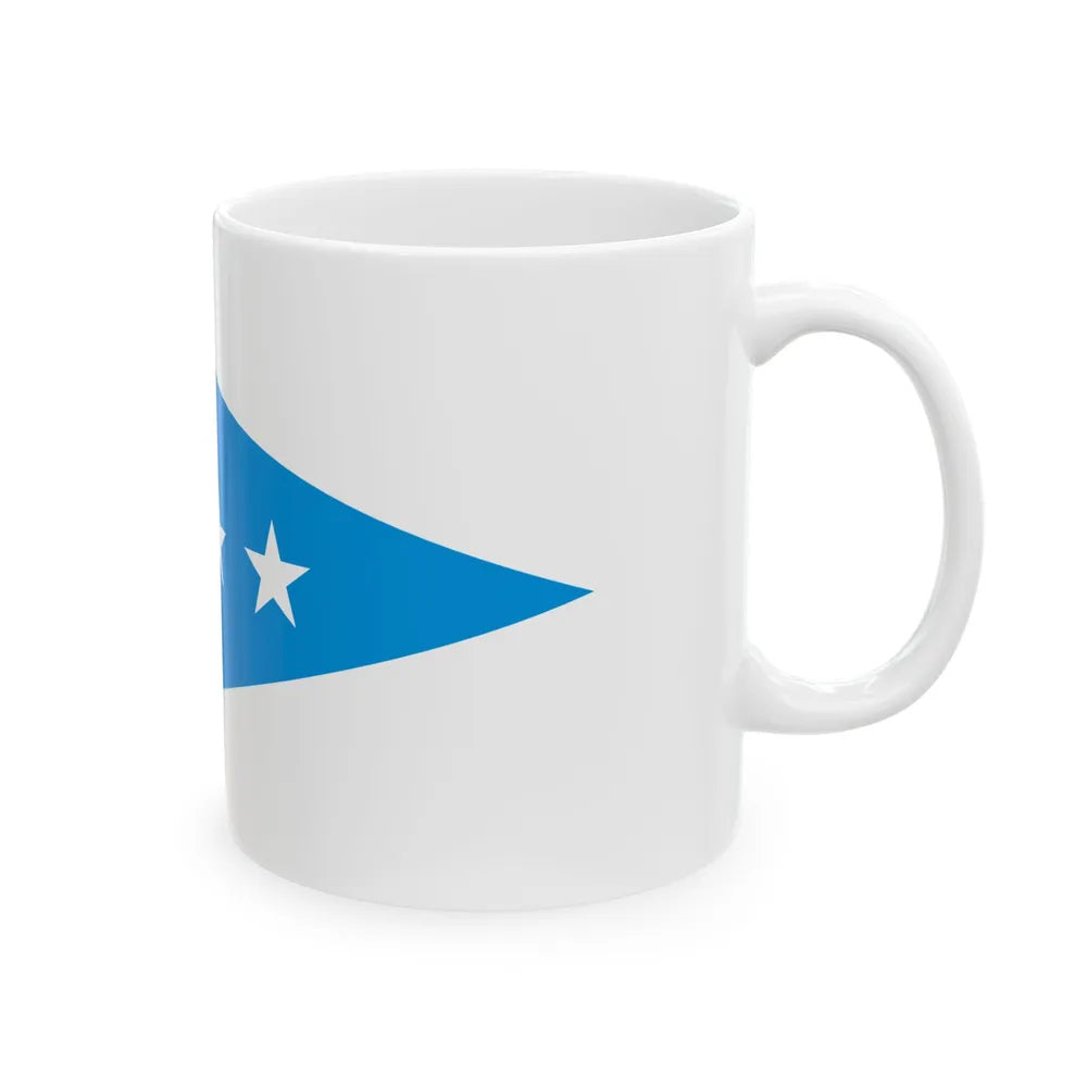ROCAF Lieutenant Colonels Flag 1962 (China) White Coffee Mug - Go Mug Yourself