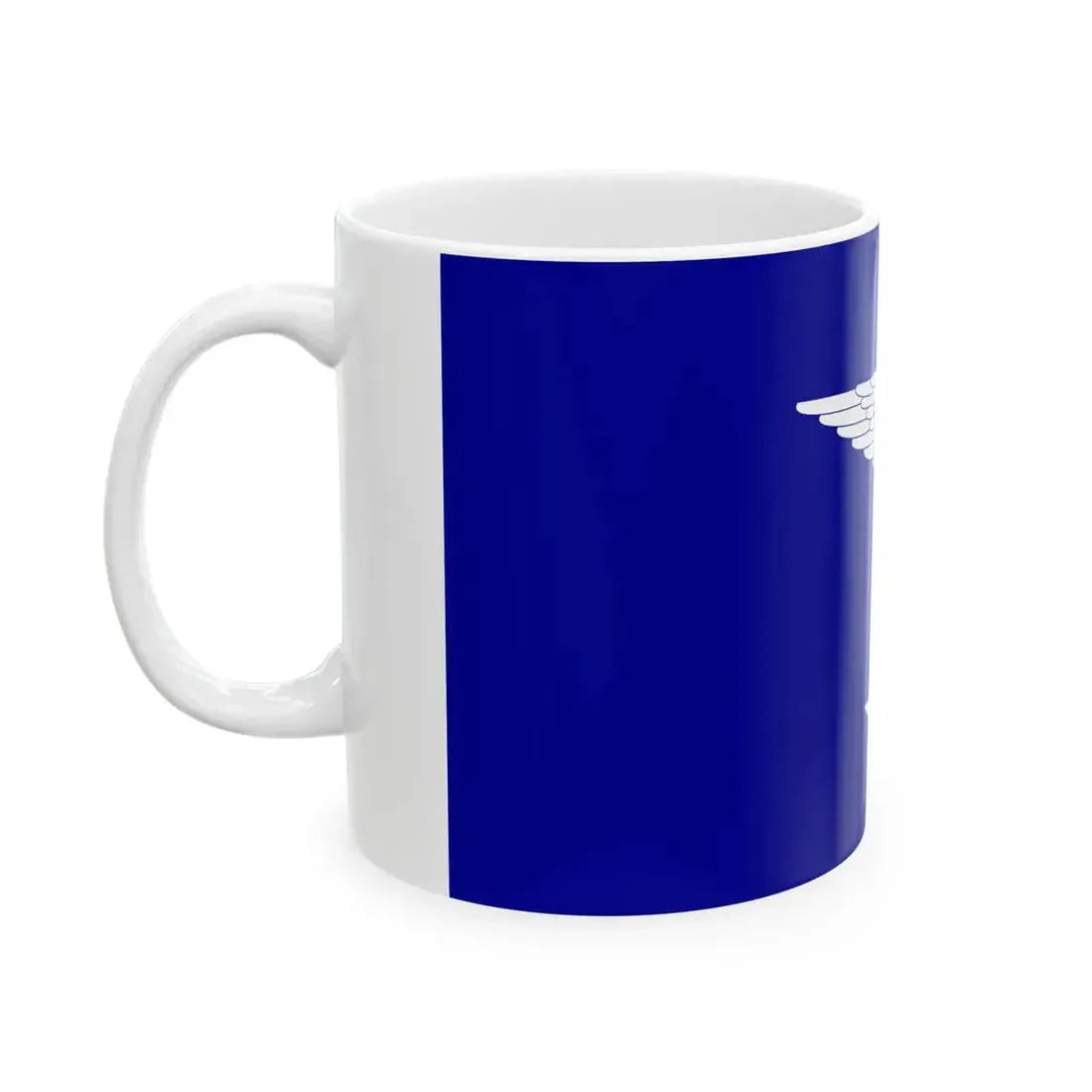 ROCAF Major Generals Flag 1948 (China) White Coffee Mug - Go Mug Yourself