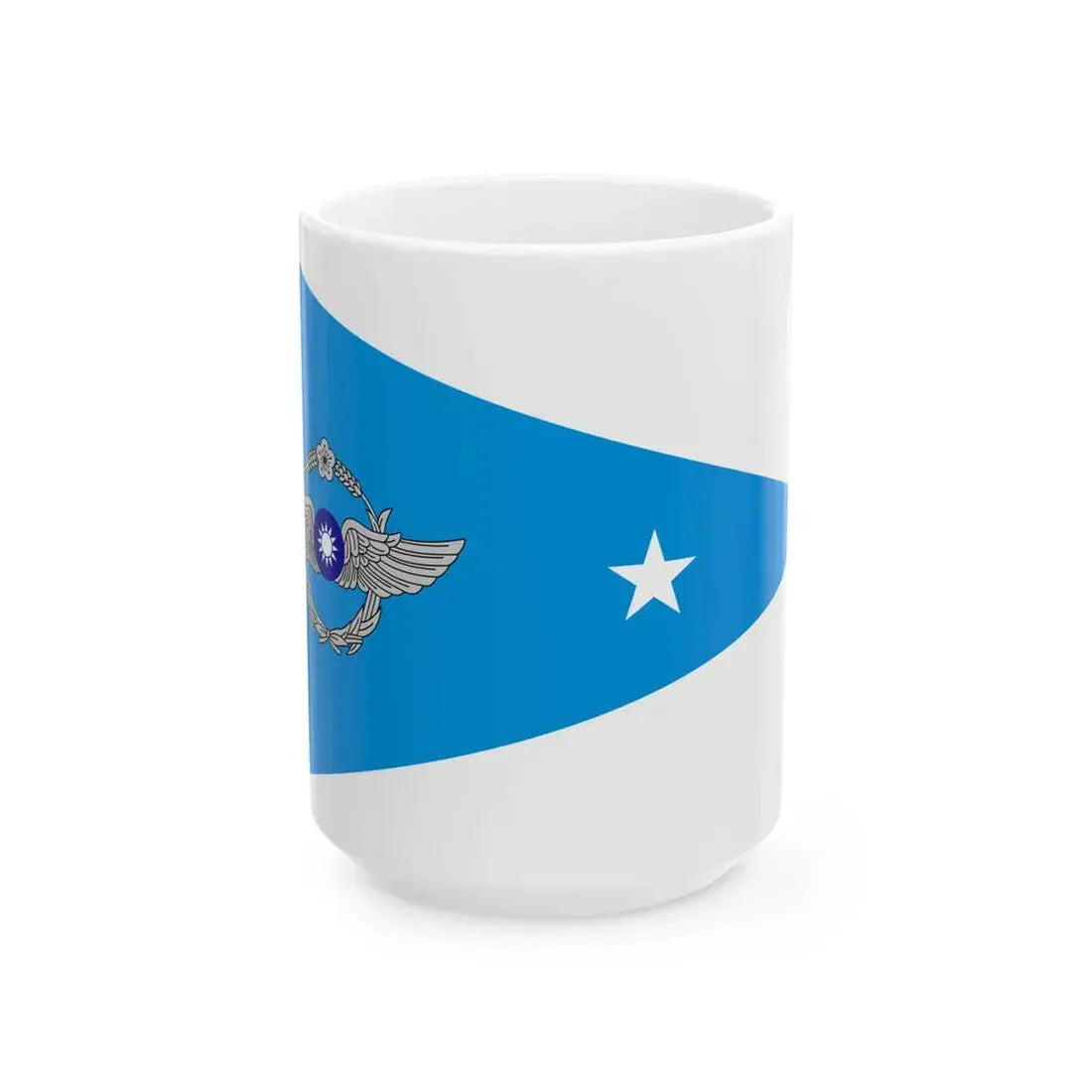 ROCAF Majors Flag (China) White Coffee Mug 15oz - Go Mug Yourself