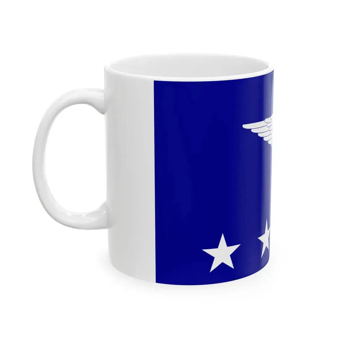 ROCAF Senior Generals Flag 1958 (China) White Coffee Mug - Go Mug Yourself