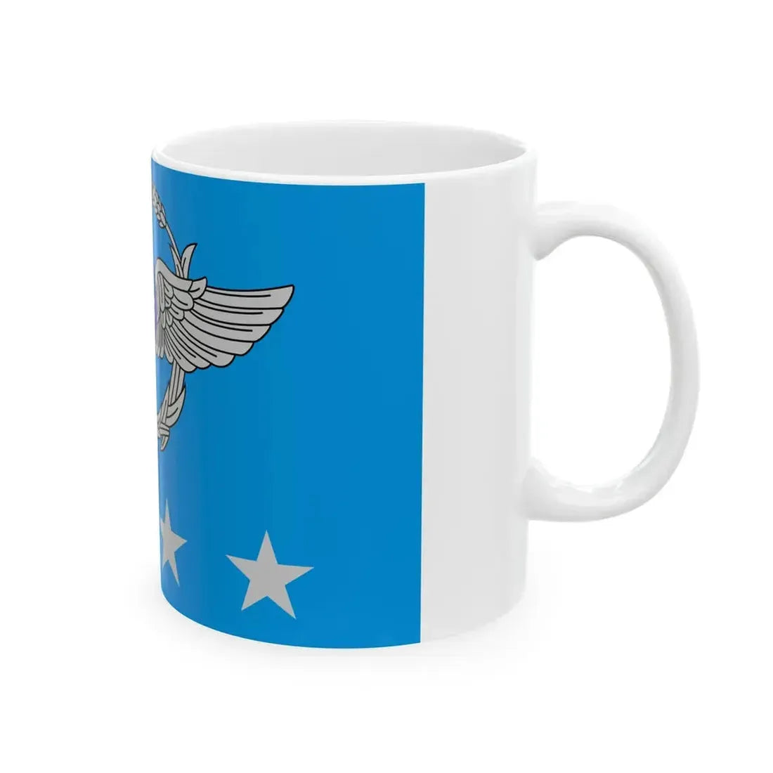 ROCAF Senior Generals Flag (China) White Coffee Mug - Go Mug Yourself