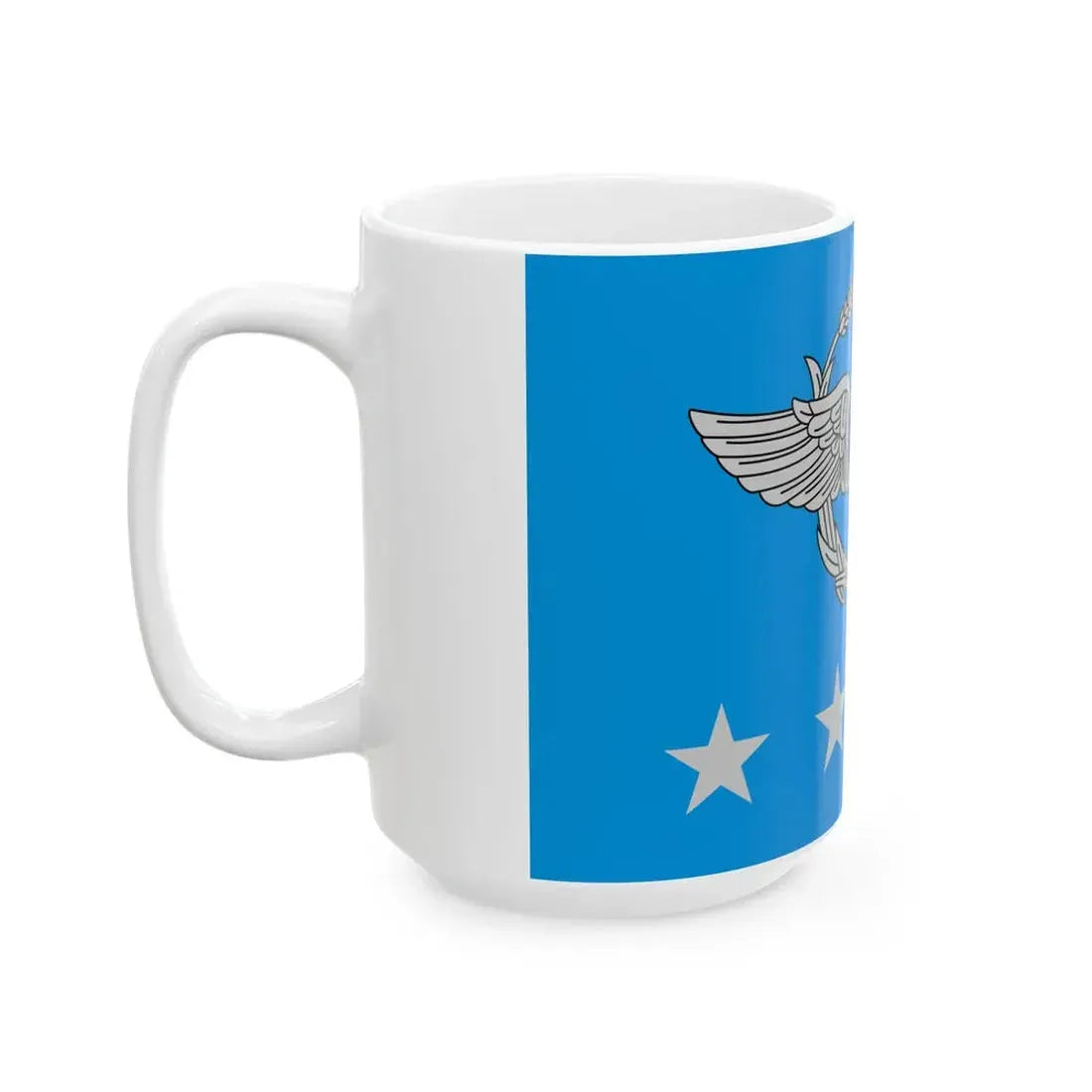 ROCAF Senior Generals Flag (China) White Coffee Mug - Go Mug Yourself