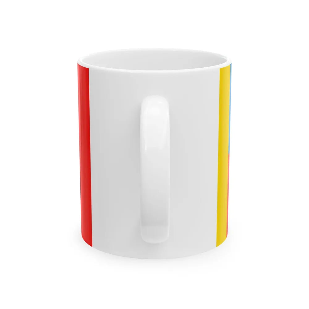 ROCAF Unit Flag 1948 (China) White Coffee Mug - Go Mug Yourself