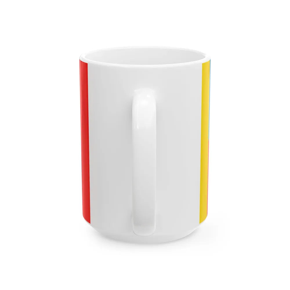 ROCAF Unit Flag 1948 (China) White Coffee Mug - Go Mug Yourself