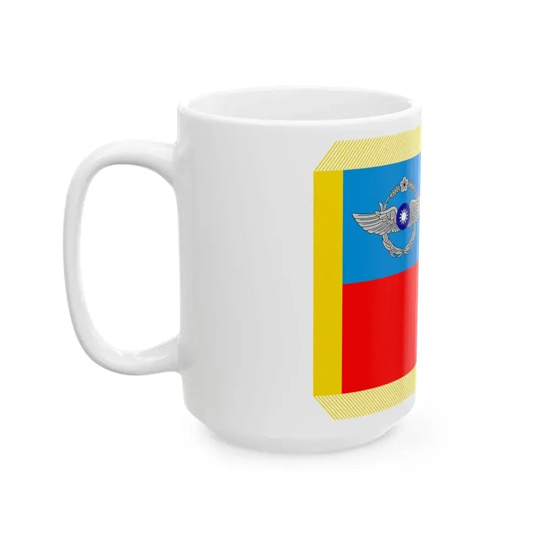 ROCAF Unit Flag 1981 (China) White Coffee Mug - Go Mug Yourself