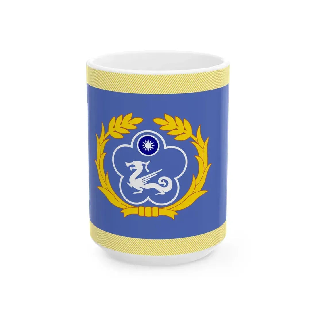 ROCCG Unit Flag (China) White Coffee Mug 15oz - Go Mug Yourself
