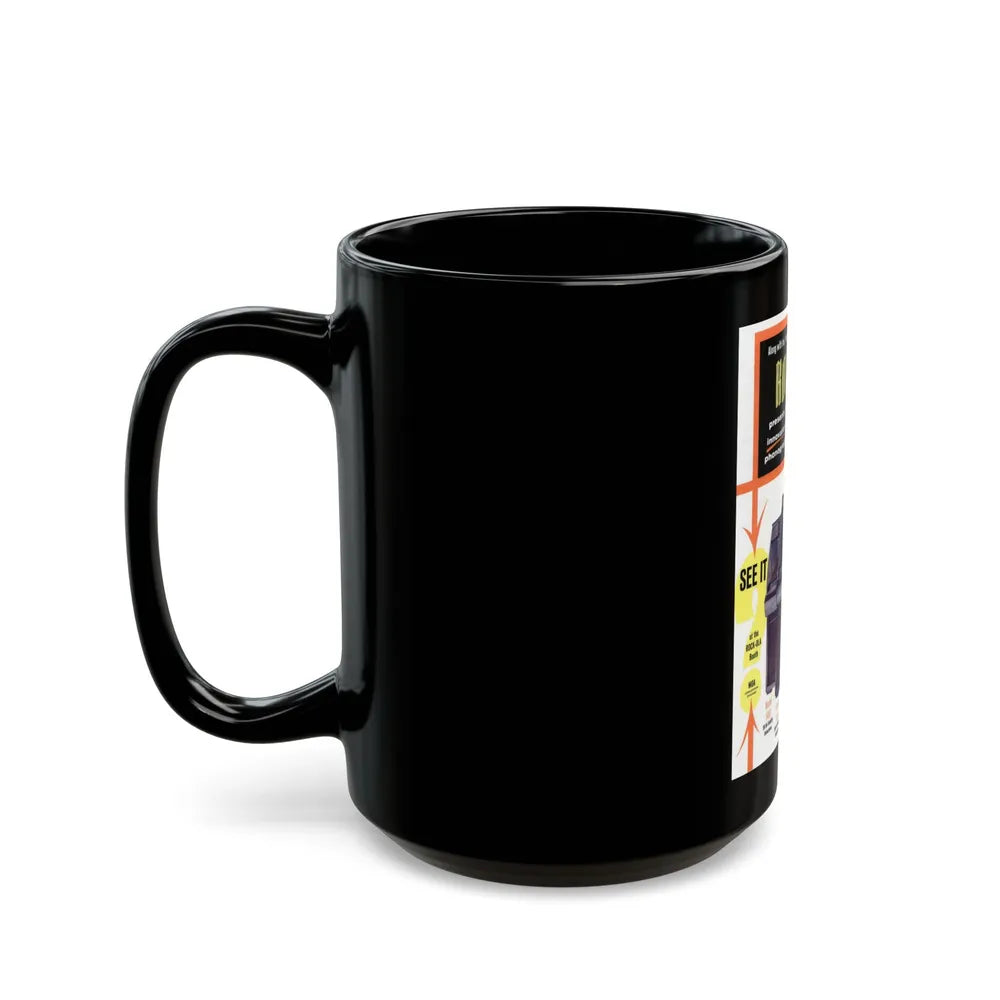 Rock-Ola 1958 (Music Poster) Black Coffee Mug - Go Mug Yourself