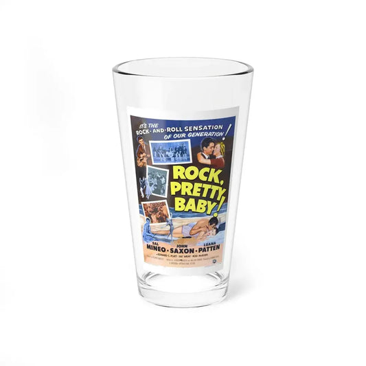 ROCK PRETTY BABY 1956 Movie Poster - Pint Glass 16oz 16oz - Go Mug Yourself