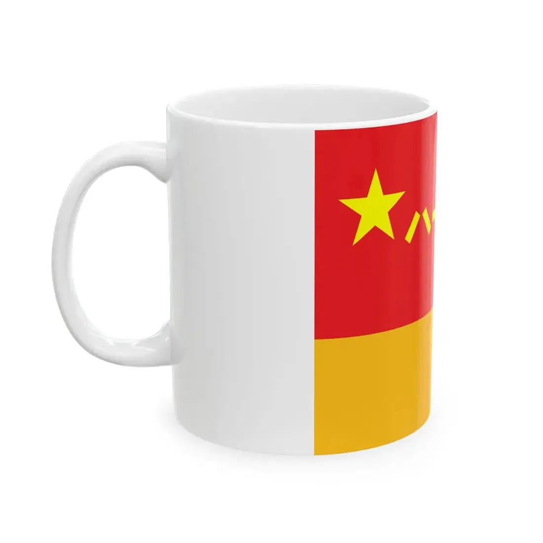 Rocket Force Flag of the Peoples Republic of China (China) White Coffee Mug - Go Mug Yourself