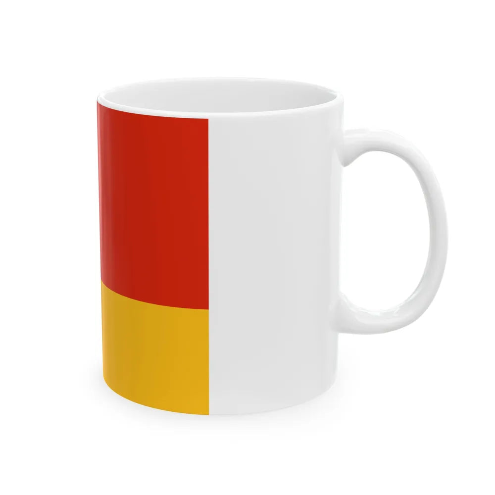 Rocket Force Flag of the Peoples Republic of China II (China) White Coffee Mug - Go Mug Yourself