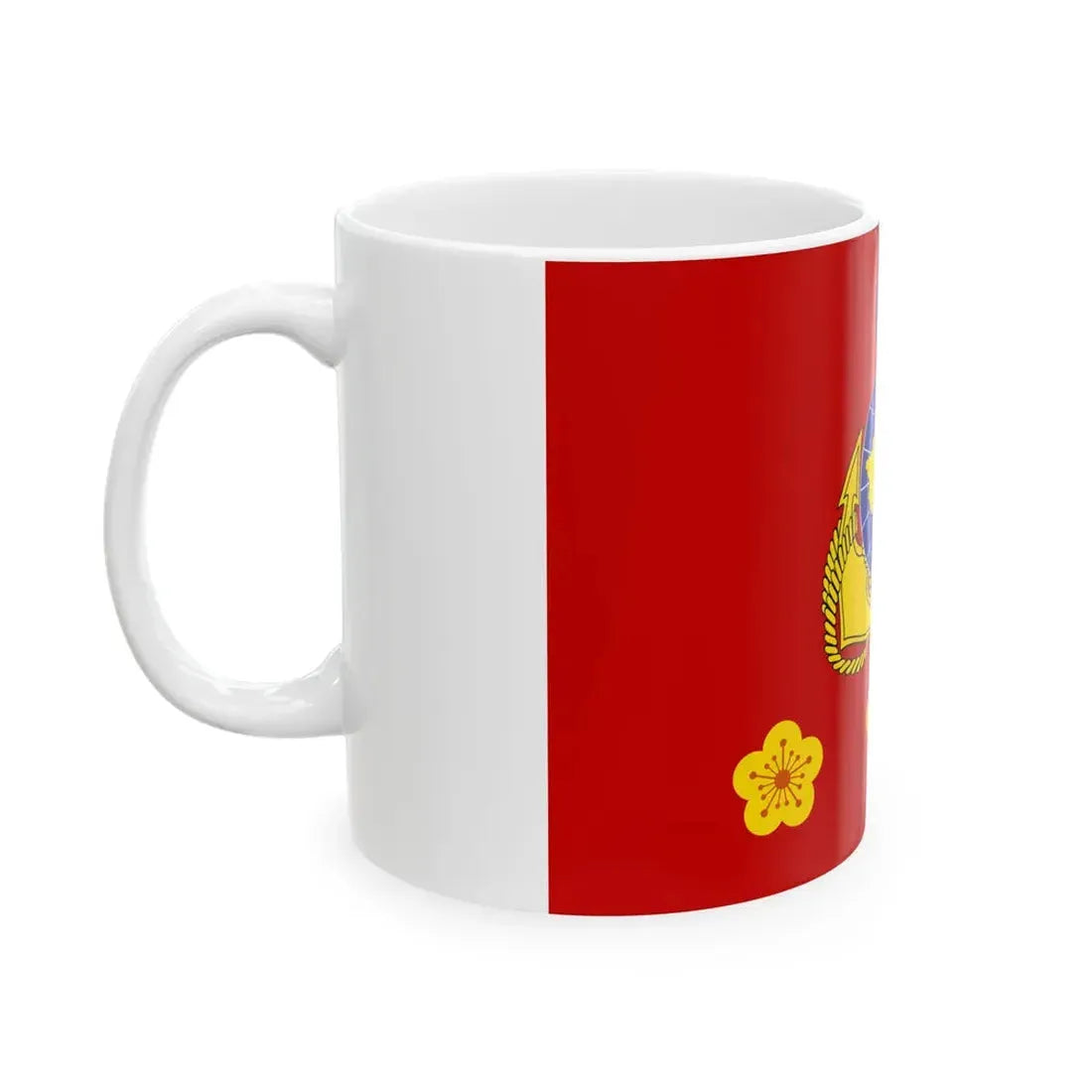 ROCMC Colonels Flag (China) White Coffee Mug - Go Mug Yourself