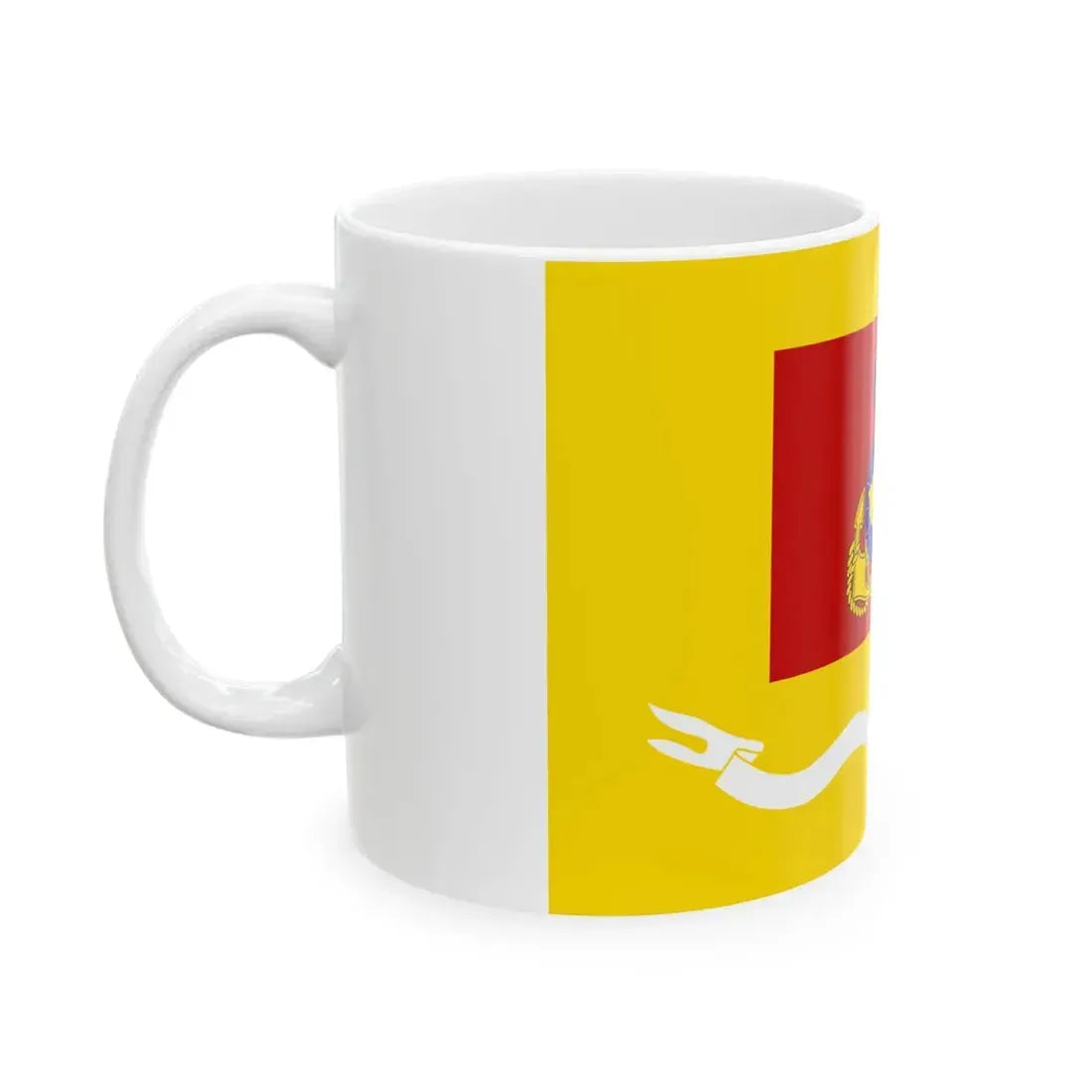 ROCMC Company Flag 1960 (China) White Coffee Mug - Go Mug Yourself