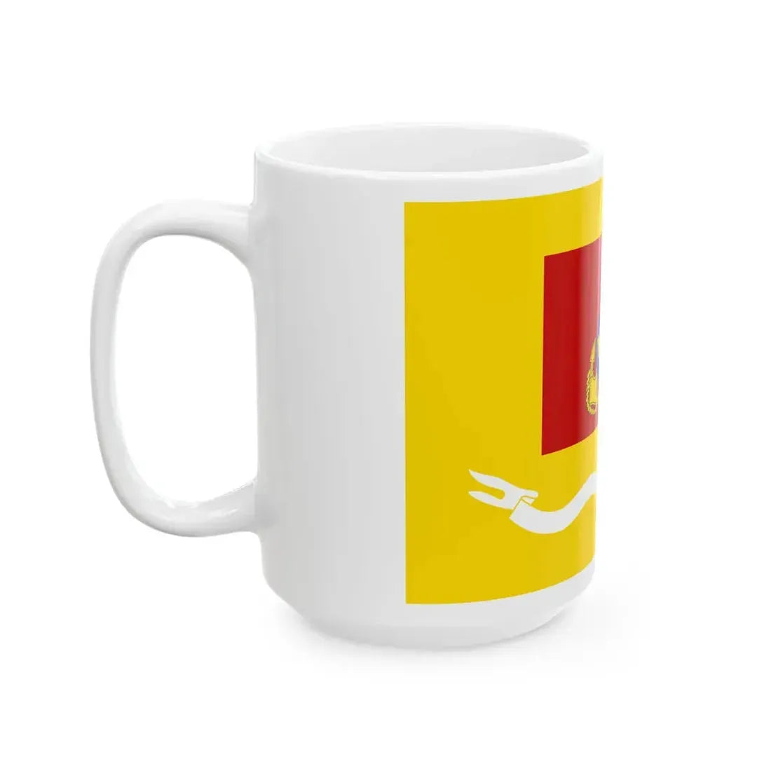 ROCMC Company Flag 1960 (China) White Coffee Mug - Go Mug Yourself