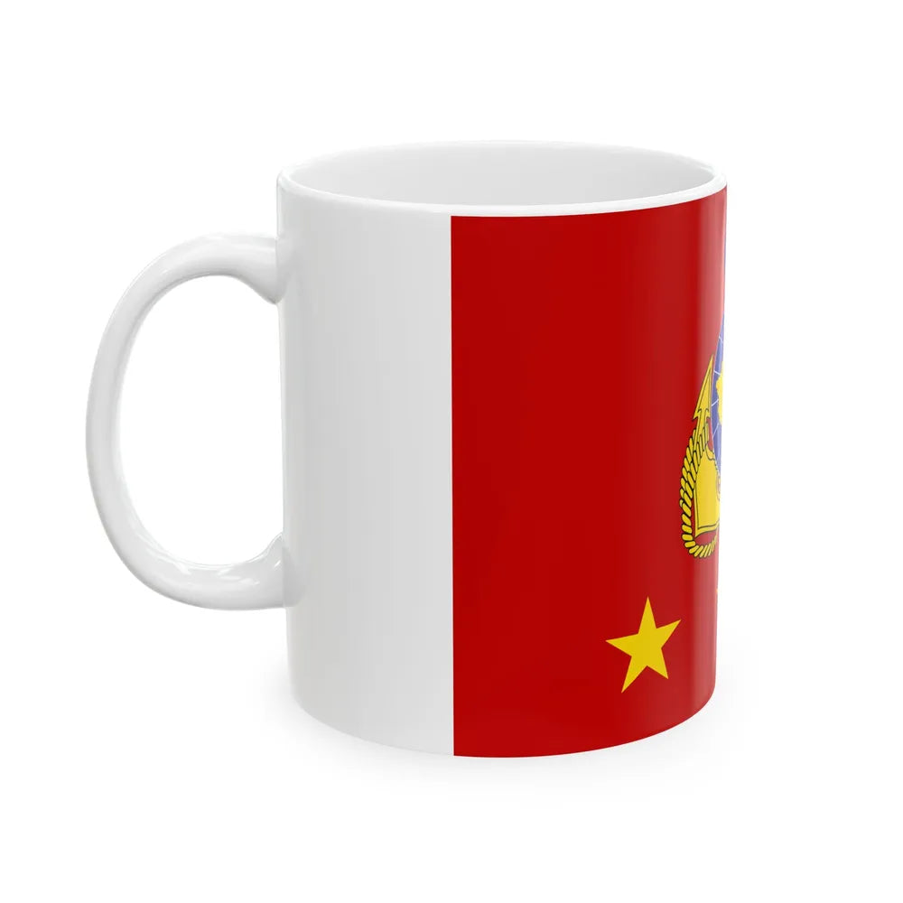 ROCMC Generals Flag (China) White Coffee Mug - Go Mug Yourself