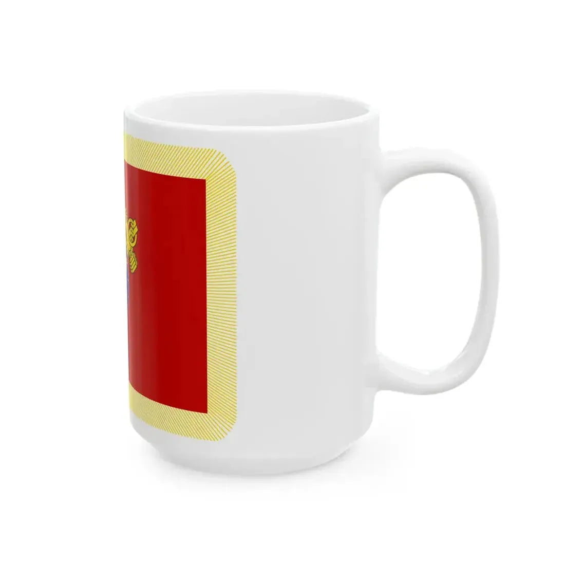 ROCMC Honor Guard Flag (China) White Coffee Mug - Go Mug Yourself