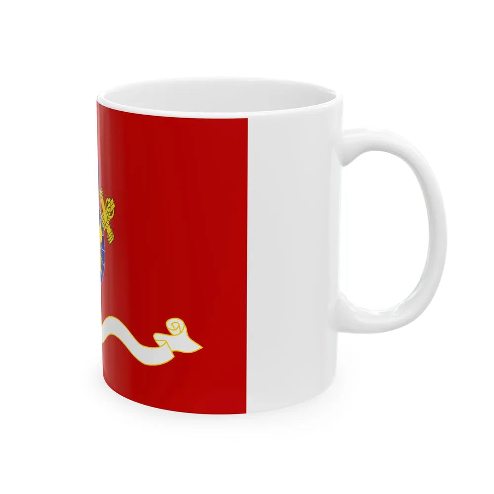 ROCMC Unit Flag 1960 (China) White Coffee Mug - Go Mug Yourself