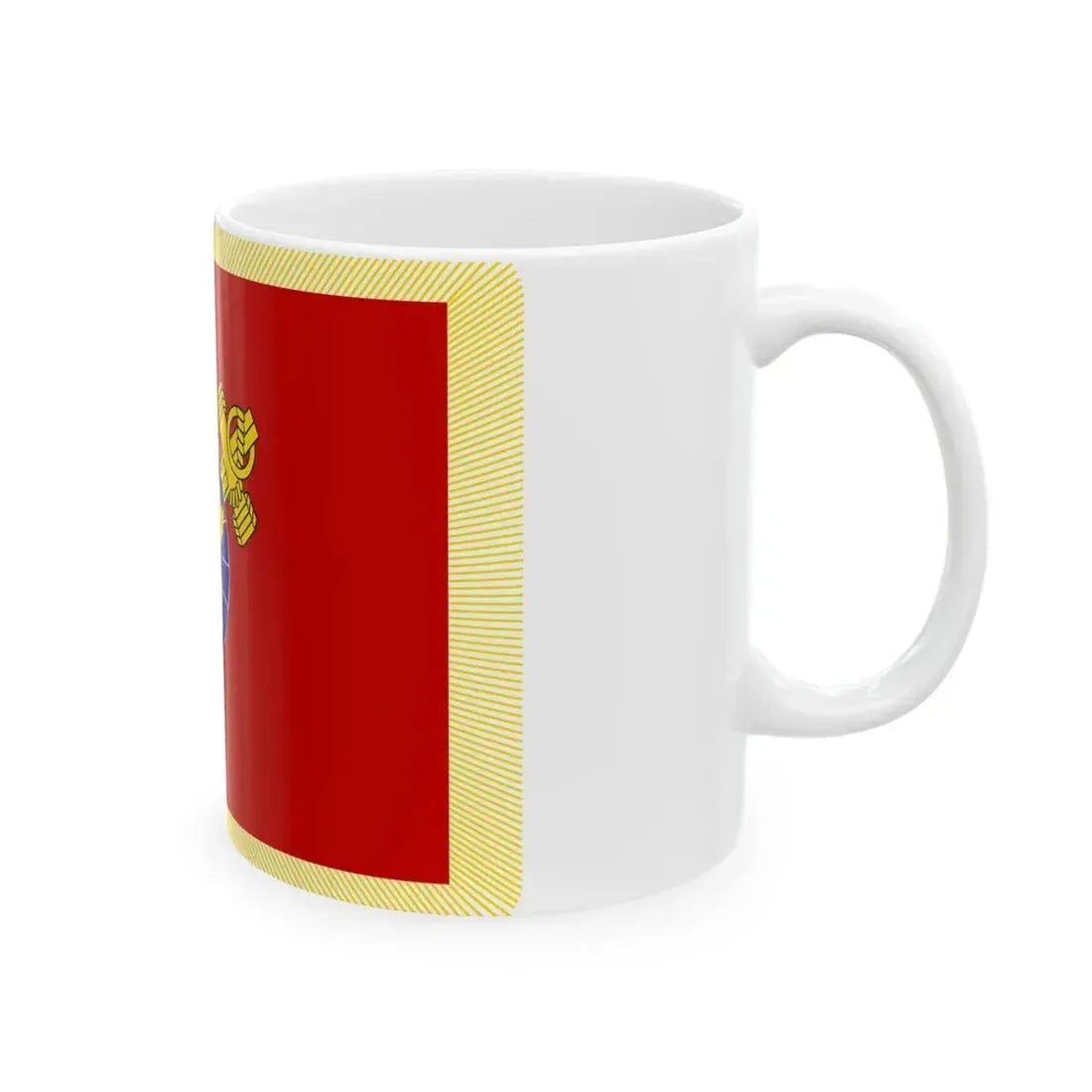 ROCMC Unit Flag (China) White Coffee Mug - Go Mug Yourself