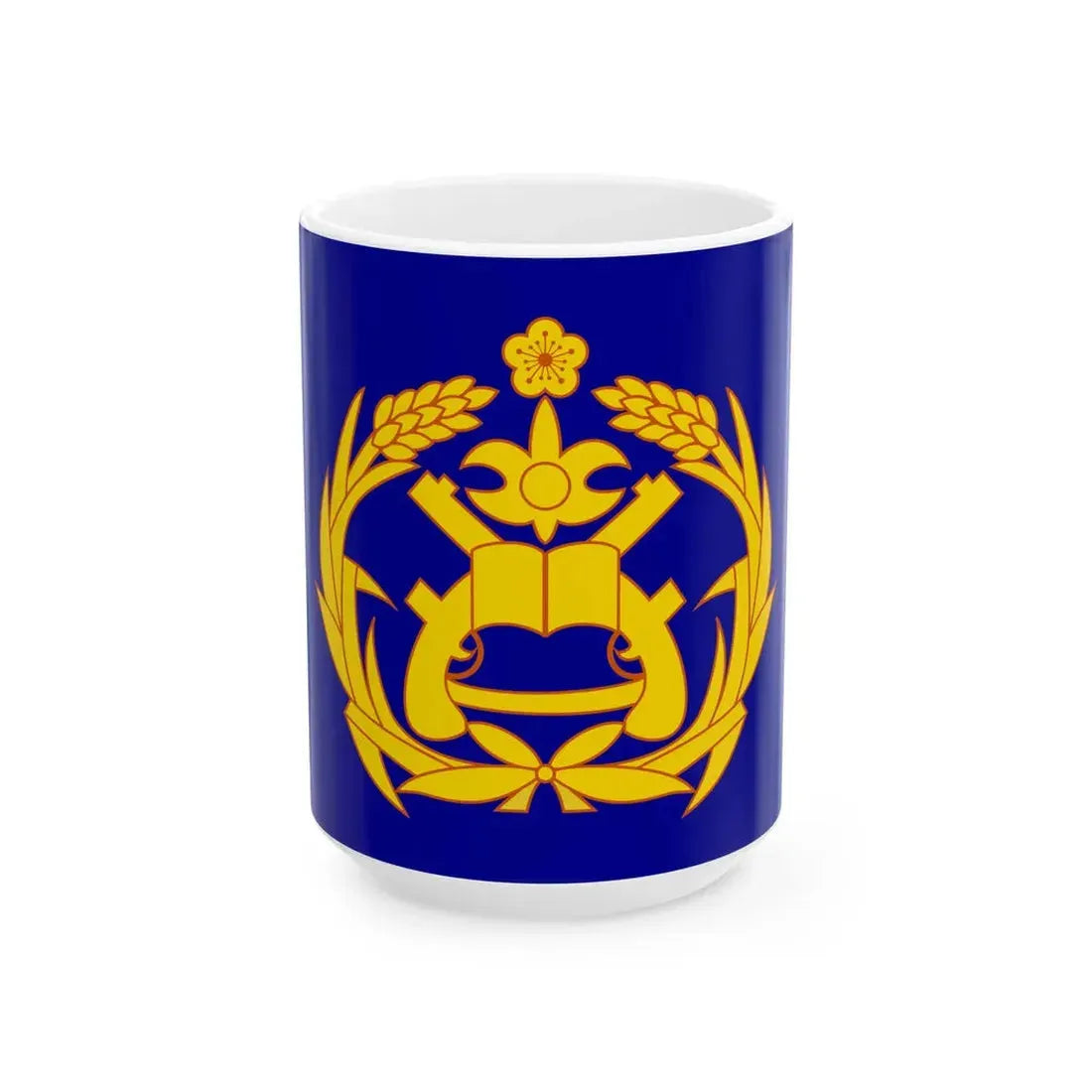 ROCMP Unit Flag 1961 (China) White Coffee Mug 15oz - Go Mug Yourself