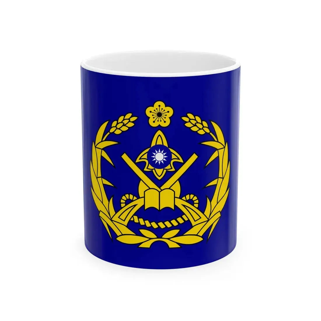 ROCMP Unit Flag 1964 (China) White Coffee Mug 11oz - Go Mug Yourself
