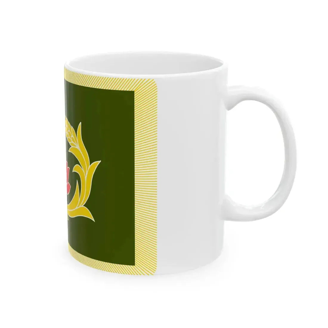ROCMP Unit Flag (China) White Coffee Mug - Go Mug Yourself