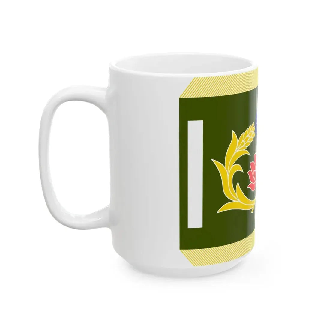 ROCMP Unit Flag (China) White Coffee Mug - Go Mug Yourself