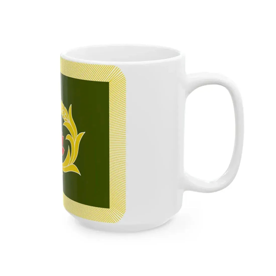 ROCMP Unit Flag (China) White Coffee Mug - Go Mug Yourself
