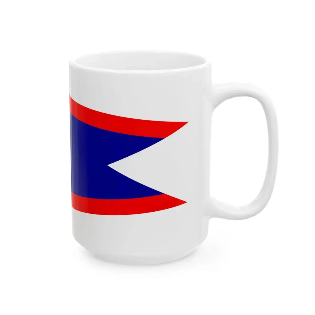 ROCN Battle Fleet Leaders Pennant (China) White Coffee Mug - Go Mug Yourself