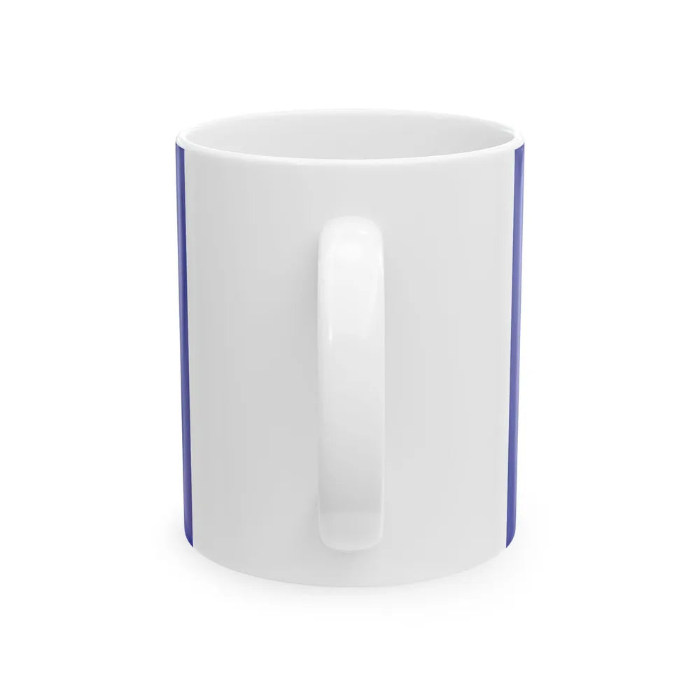 ROCN Captains Flag (China) White Coffee Mug - Go Mug Yourself