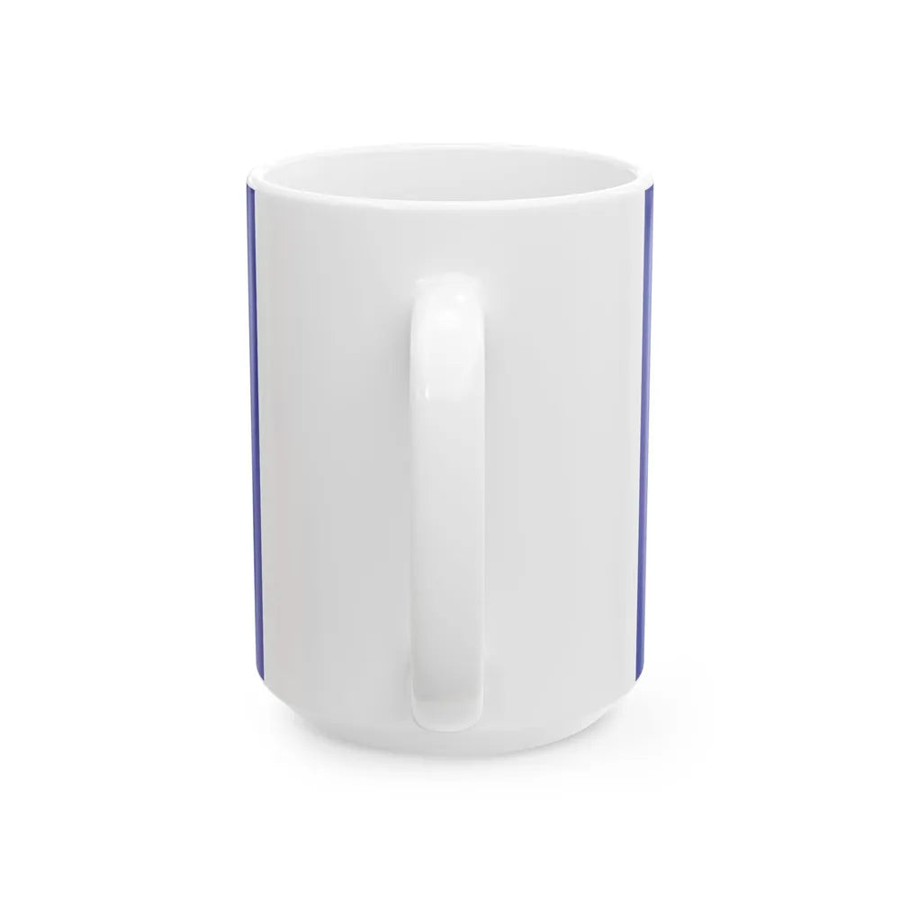 ROCN Captains Flag (China) White Coffee Mug - Go Mug Yourself