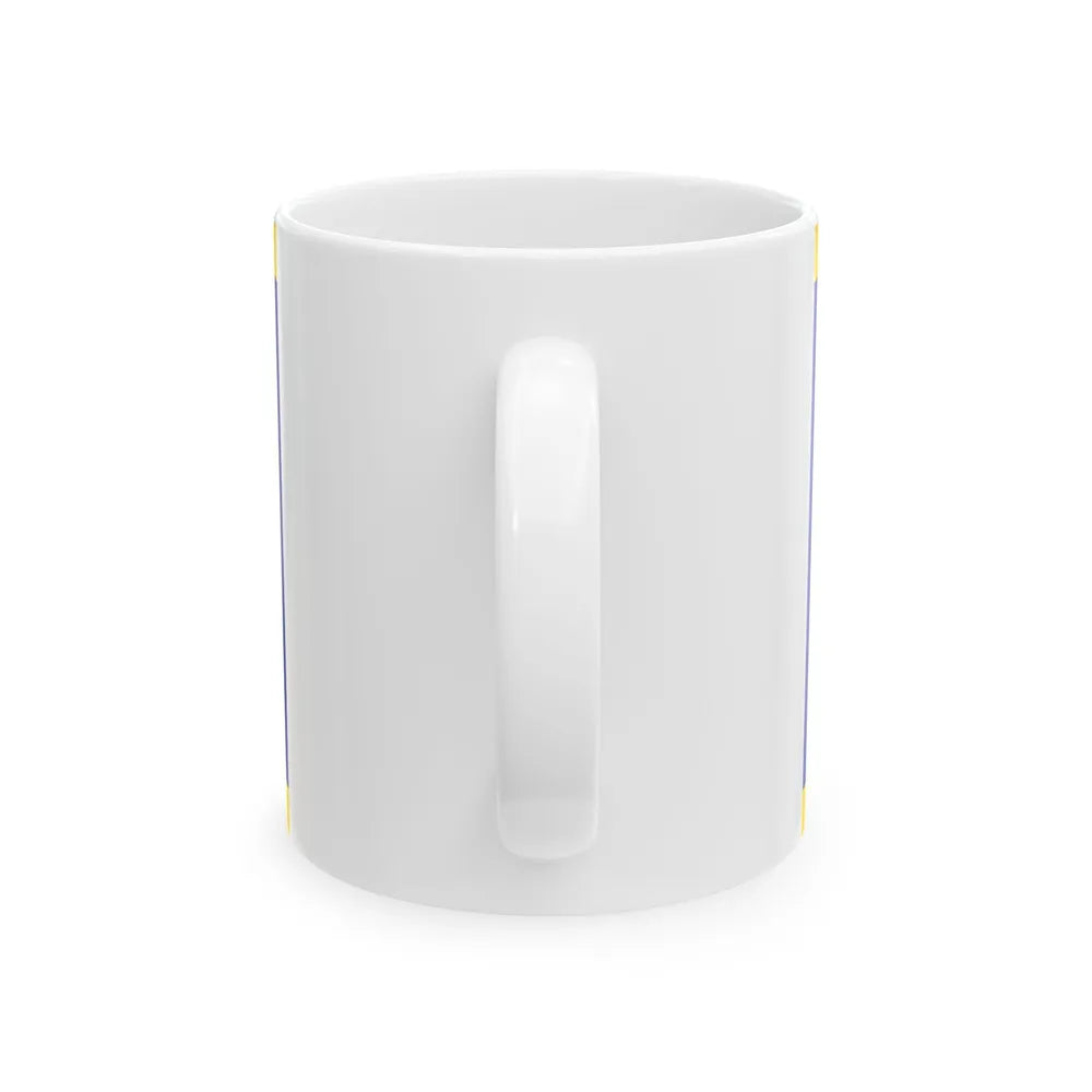 ROCN Deputy Commander-in-Chiefs Flag 1958 (China) White Coffee Mug - Go Mug Yourself