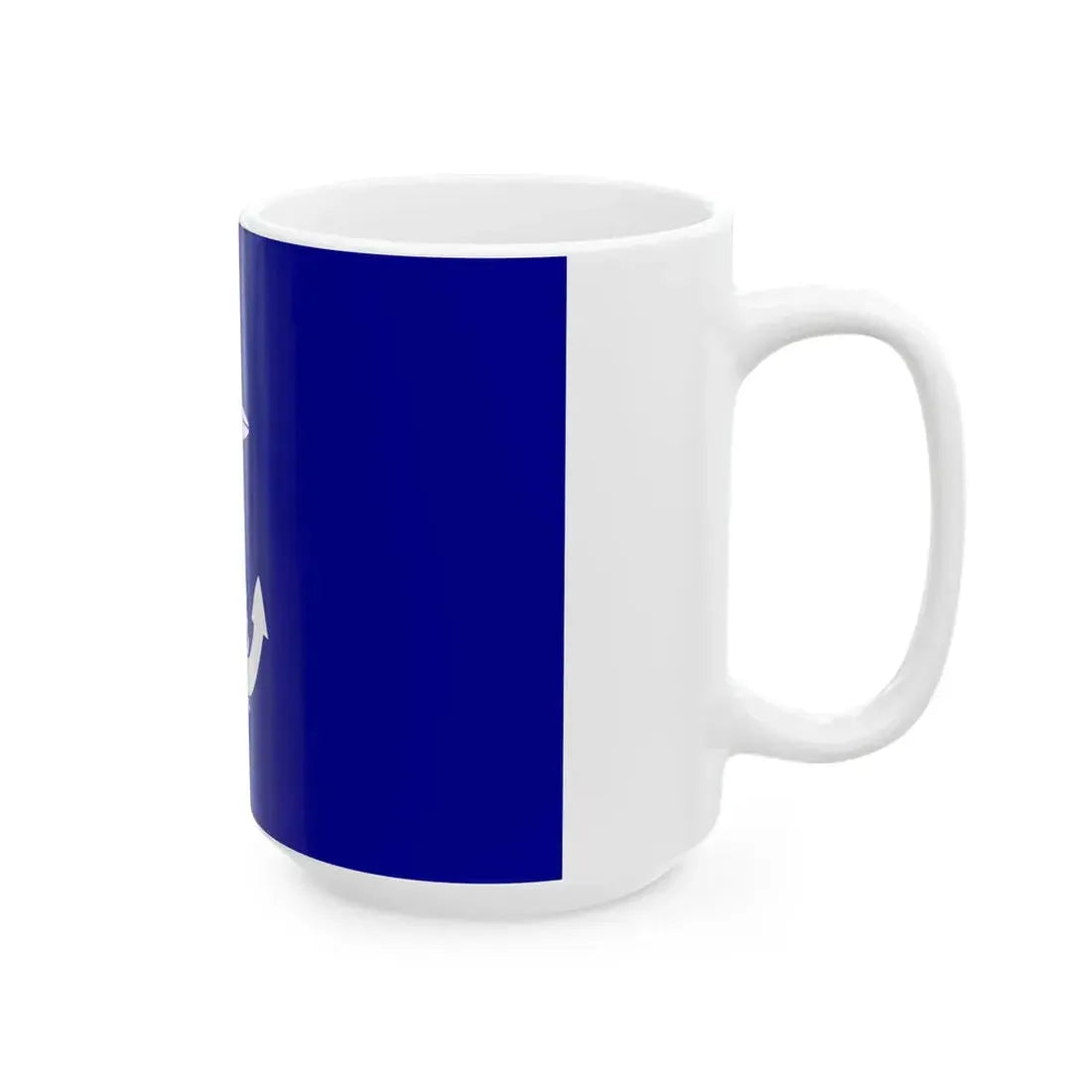 ROCN Fleet Commanders Flag 1960 (China) White Coffee Mug - Go Mug Yourself