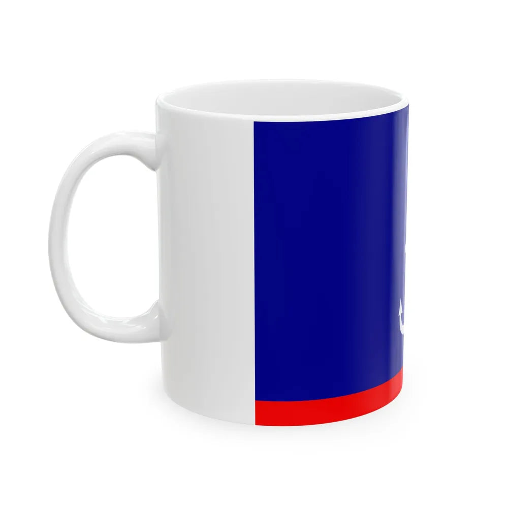 ROCN Fleet Deputy Commanders Flag 1962 (China) White Coffee Mug - Go Mug Yourself
