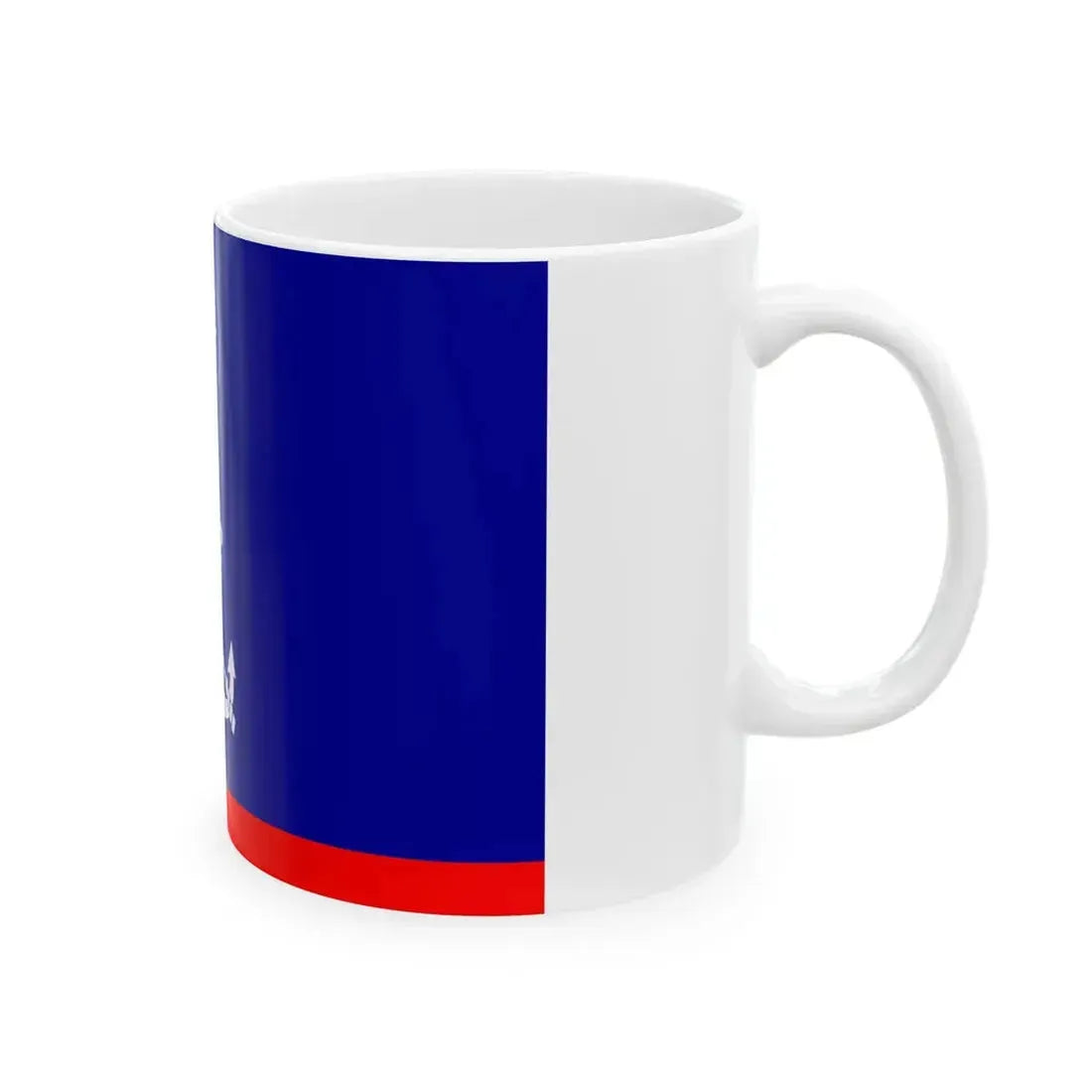 ROCN Fleet Deputy Commanders Flag 1962 (China) White Coffee Mug - Go Mug Yourself
